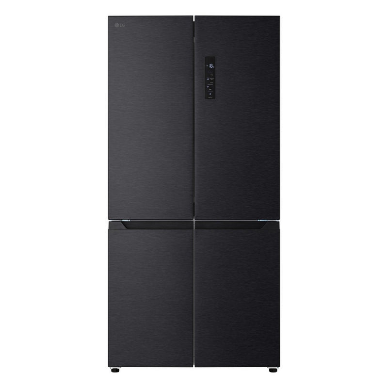LG GMM42ABBEH American Fridge Freezer Matte Black