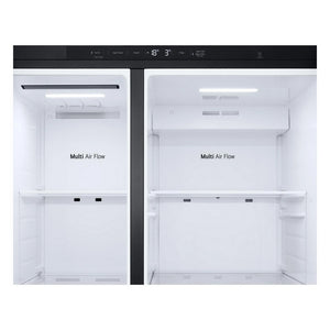 LG GSLC40EPPE Matte Black Plumbed American Fridge Freezer