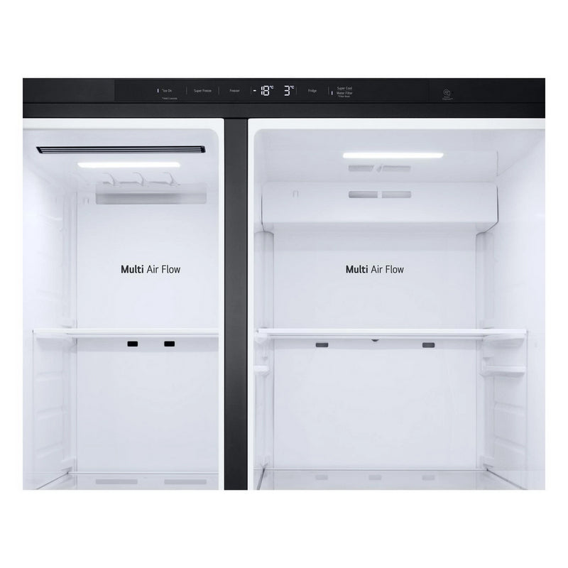LG GSLC40EPPE Matte Black Plumbed American Fridge Freezer