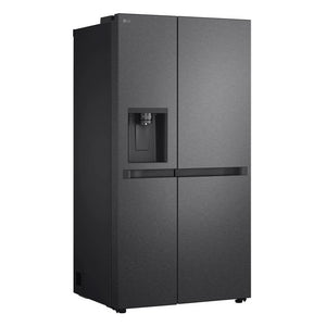 LG GSLC40EPPE Matte Black Plumbed American Fridge Freezer