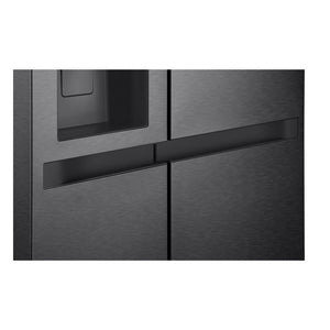 LG GSLC40EPPE Matte Black Plumbed American Fridge Freezer