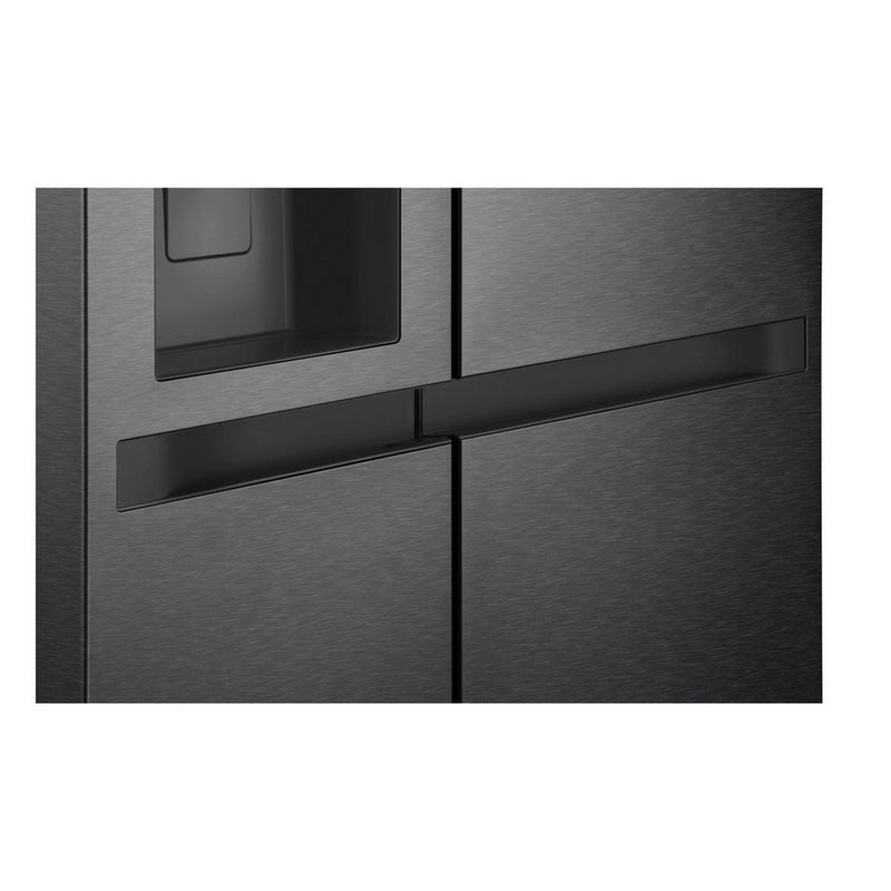 LG GSLC40EPPE Matte Black Plumbed American Fridge Freezer