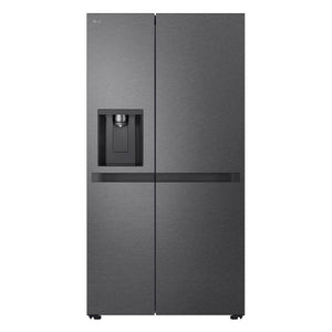 LG GSLC40EPPE Matte Black Plumbed American Fridge Freezer