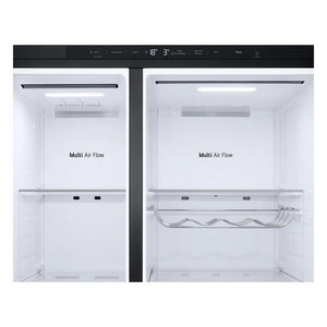 LG GSLE81EPBD Matte Black Non Plumbed American Fridge Freezer