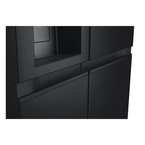 LG GSLE81EPBD Matte Black Non Plumbed American Fridge Freezer