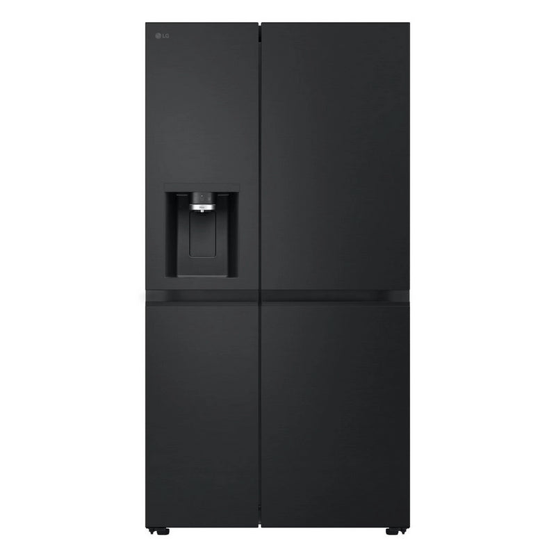 LG GSLE81EPBD Matte Black Non Plumbed American Fridge Freezer