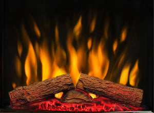 Dimplex Elva Black Nickel Optiflame Inset Electric Fire
