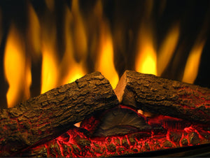 Dimplex Elva Brushed Chrome Optiflame Inset Electric Fire