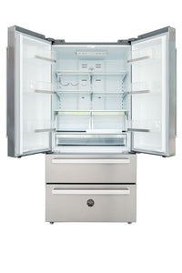 Bertazzoni Professional Series REF904FFNXTC Stainless Steel American Fridge Freezer