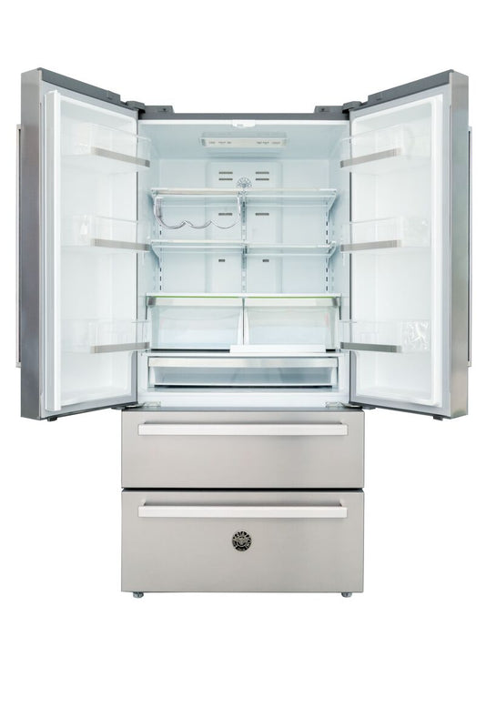 Bertazzoni Professional Series REF904FFNXTC Stainless Steel American Fridge Freezer
