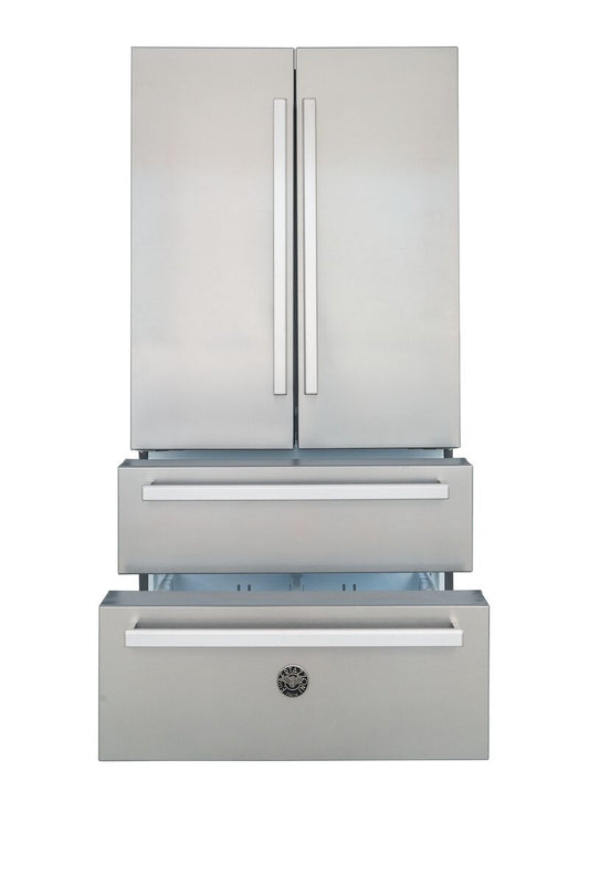 Bertazzoni Professional Series REF904FFNXTC Stainless Steel American Fridge Freezer