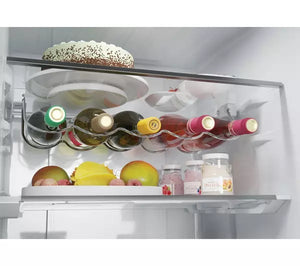 Haier HTW5618DWMG Series 5 Freestanding Fridge Freezer Gentleman Silver