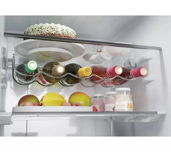 Haier HTW5618DWMG Series 5 Freestanding Fridge Freezer Gentleman Silver
