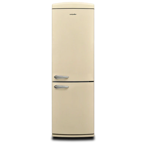Montpellier MAB190C Retro Frost Free Fridge Freezer Cream