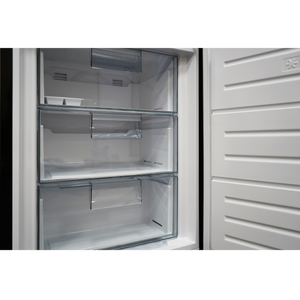 Montpellier MAB190K Retro Frost Free Fridge Freezer Black