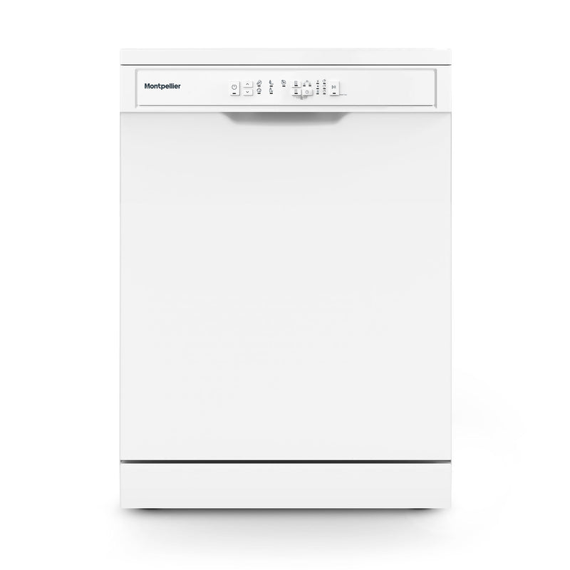 Montpellier MDWD1354W Freestanding Full Size Dishwasher