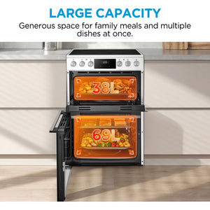 Midea MFO24EME4R118-SS Freestanding Electric Cooker