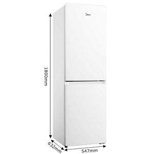 Midea MDRB379FGD01 Total No Frost Freestanding Fridge Freezer