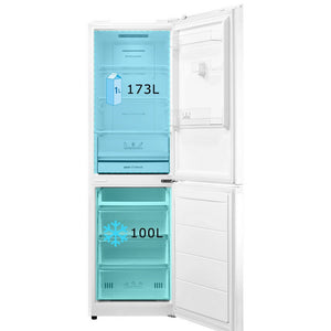 Midea MDRB379FGD01 Total No Frost Freestanding Fridge Freezer
