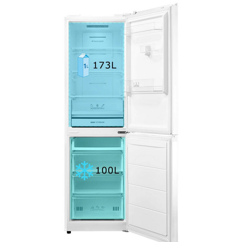 Midea MDRB379FGD01 Total No Frost Freestanding Fridge Freezer