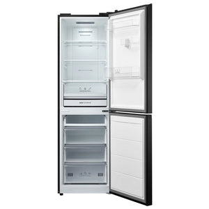 Midea MDRB379FGD30 Total No Frost Black Freestanding Fridge Freezer