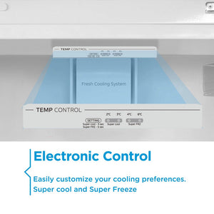 Midea MDRE379FGE01D 70/30 Static Integrated Fridge Freezer
