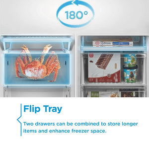 Midea MDRE379FGE01D 70/30 Static Integrated Fridge Freezer