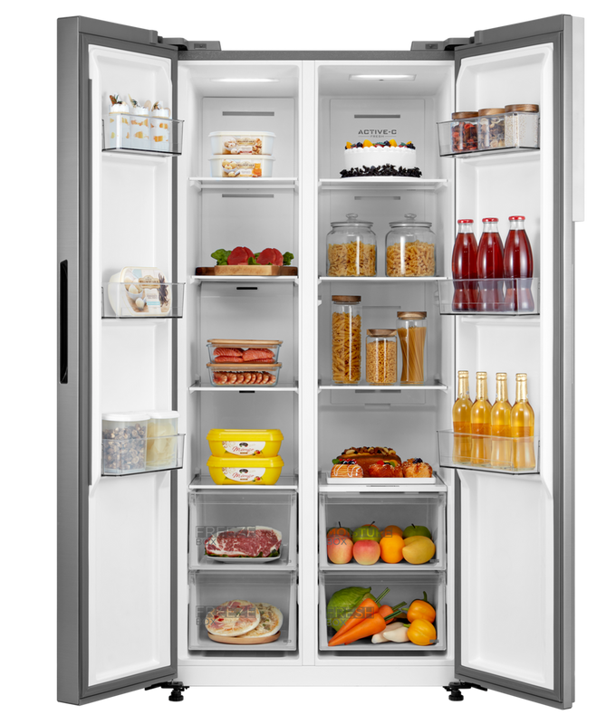 Midea MDRS619FGF46 American Fridge Freezer - DB Domestic Appliances