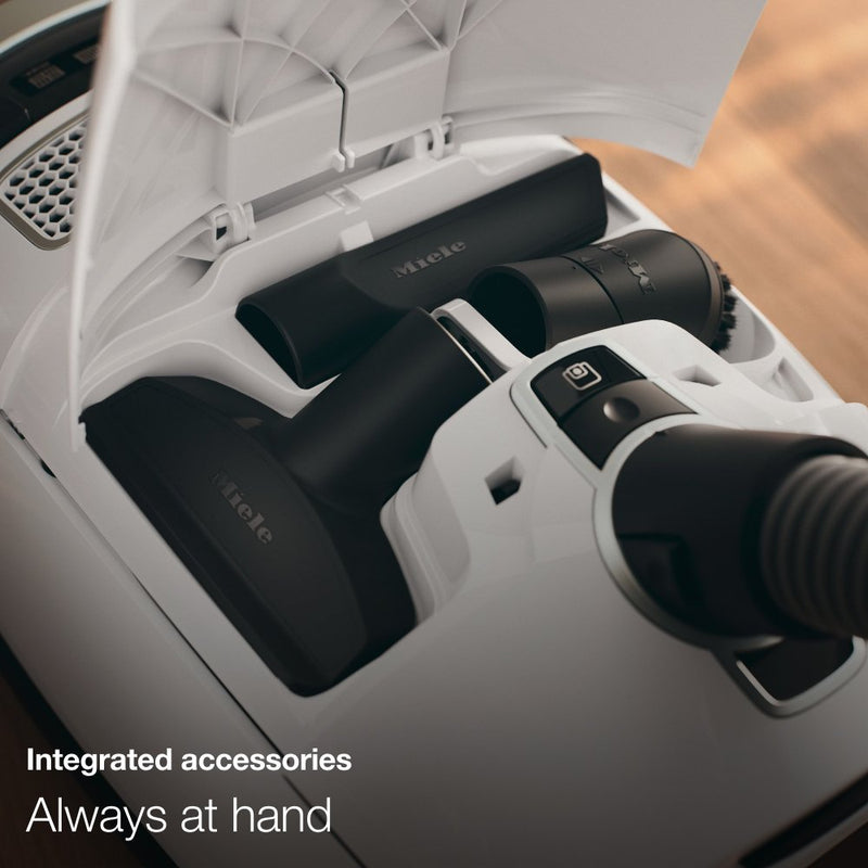 Miele C3ALLERGY Bagged Cylinder Vacuum Cleaner - Lotus White