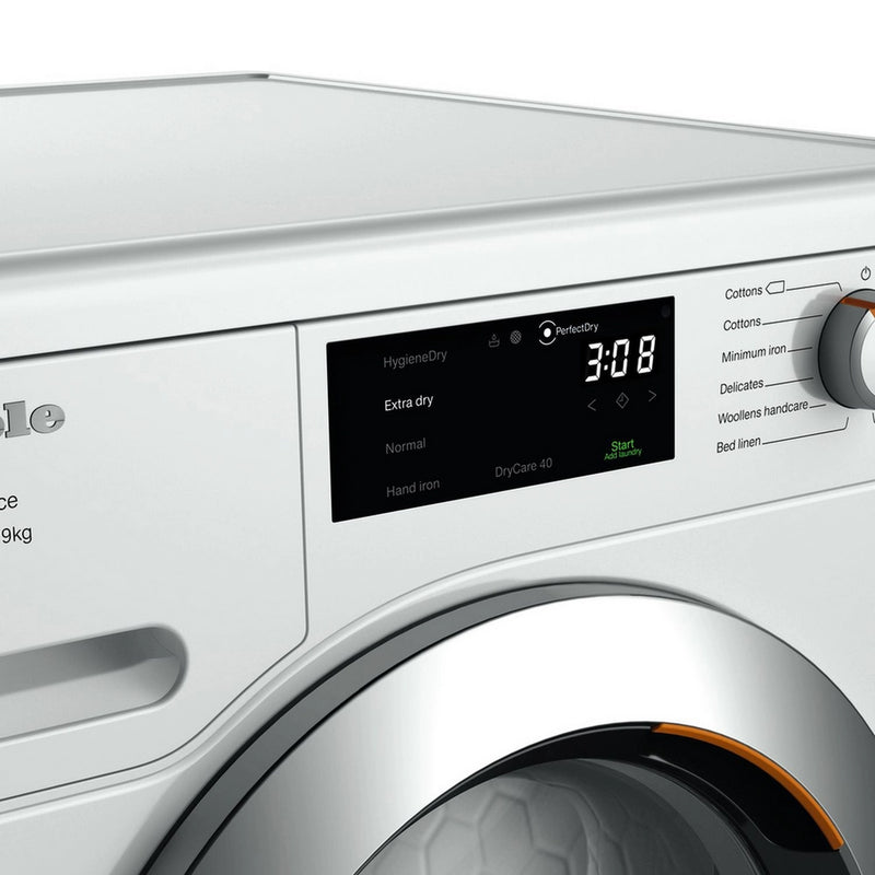 Miele TEH785WP 9kg Heat Pump Tumble Dryer