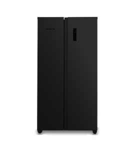 Montpellier MSBS442K Black American Fridge Freezer