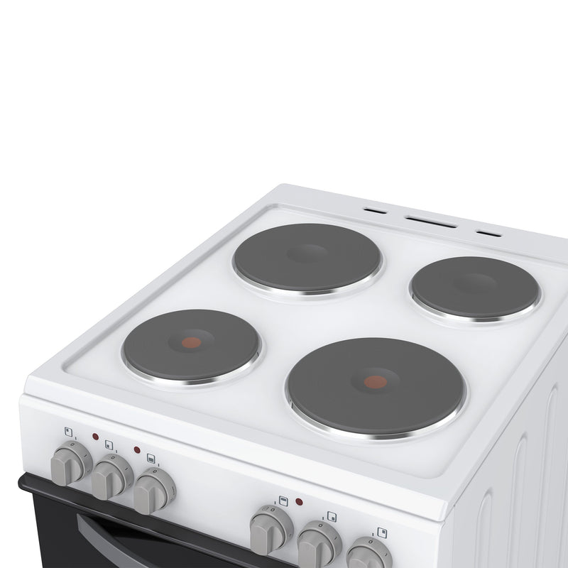 Montpellier MTCE50W 50cm Freestanding Electric Cooker