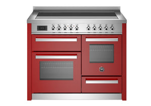 Bertazzoni Professional 110cm Induction Range Cooker PRO115I3EROT Rosso