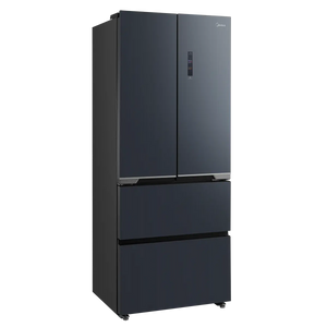 Midea MDRF600BIE70 American Style Fridge Freezer – 435L Total, Total No Frost – Inox (E Rated)