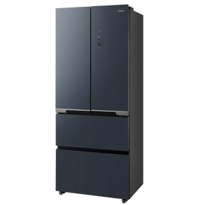 Midea MDRF600BIE70 American Style Fridge Freezer – 435L Total, Total No Frost – Inox (E Rated)