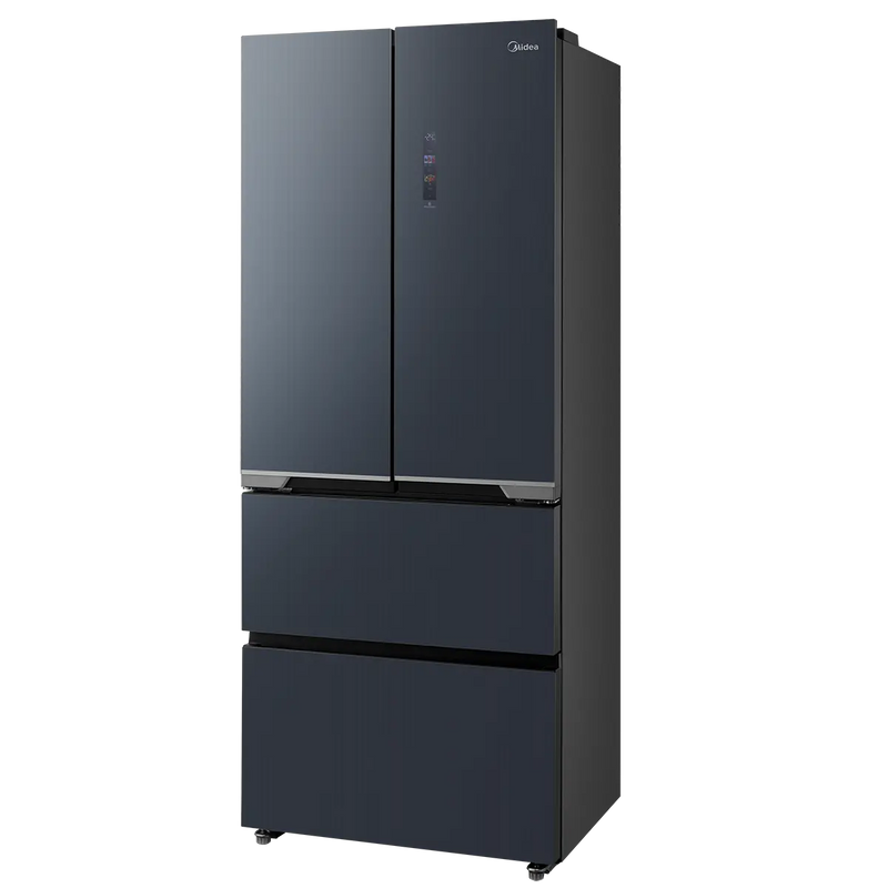 Midea MDRF600BIE70 American Style Fridge Freezer – 435L Total, Total No Frost – Inox (E Rated)