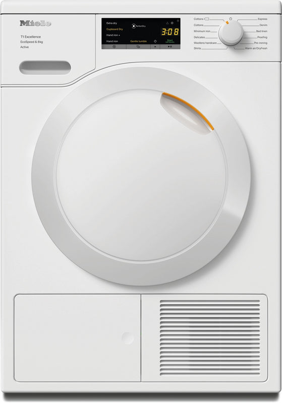 Miele TEA525 WP 8kg Heat Pump Tumble Dryer - White