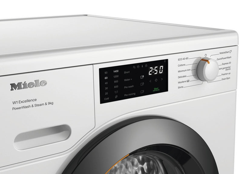 Miele WED385 WCS 9kg 1400rpm Washing Machine - White