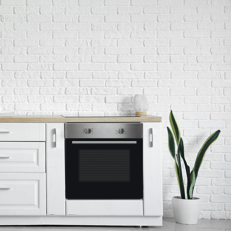 Montpellier M8MESO70SS Built In Electric Single Oven - Stainless Steel