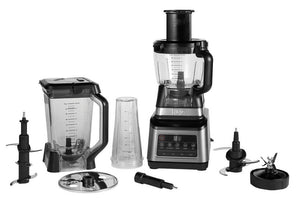 Ninja BN800UK 3-in-1 Blender and Food Processor with Auto IQ - Black/Silver