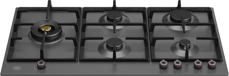 Bertazzoni P905LPRONE Professional Series 90cm Gas hob with Lateral Dual Wok