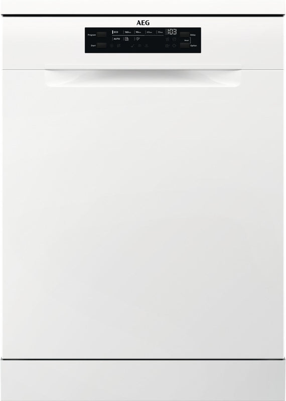 AEG FFB53617ZW Freestanding Full Size Dishwasher - DB Domestic Appliances