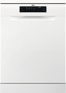 AEG FFB73727PW Freestanding Full Size Dishwasher