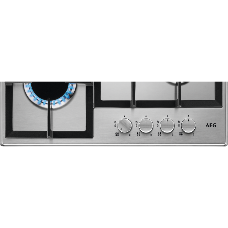 AEG HGE64200SM 3000 Series 60cm Slim line Gas Hob