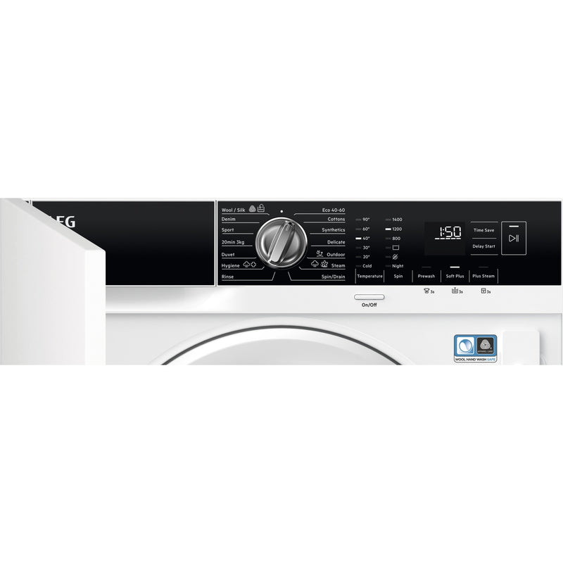 AEG 7000 Series LF7E7431BI 7kg 1400rpm Integrated Washing Machine
