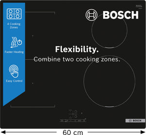 Bosch Series 4 PWP611BB5B 60cm Induction Hob