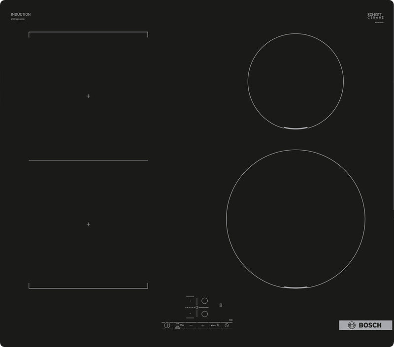 Bosch Series 4 PWP611BB5B 60cm Induction Hob