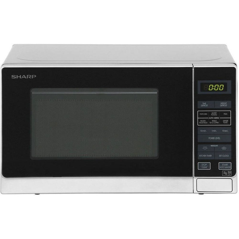 Sharp R272SLM 20 Litre Single Microwave Silver - DB Domestic Appliances