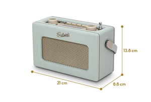 Roberts Radio Revival Uno Solar DAB Radio | Duck Egg