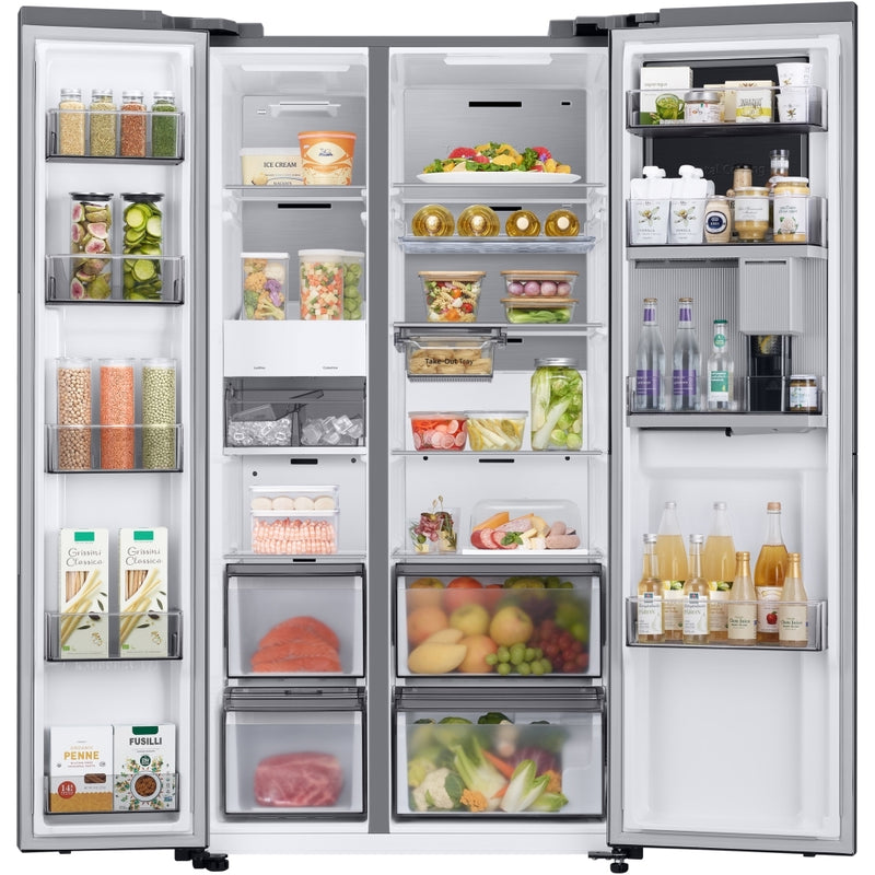 Samsung RH69CG895DS9 Series 9 Beverage Center Silver American Fridge Freezer